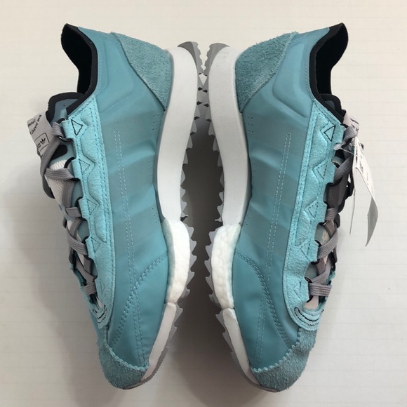 NWOT ADIDAS SL 7600 TREFOIL BLUE Running SPIRIT SHOES /SNEAKERS 8 - Picture 12 of 12